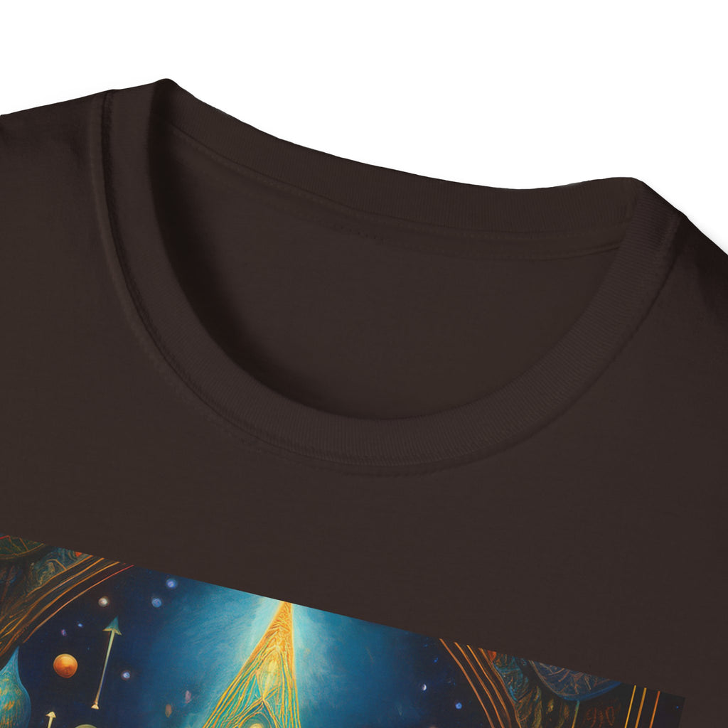 Mystic Sun Pyramid Graphic T-Shirt
