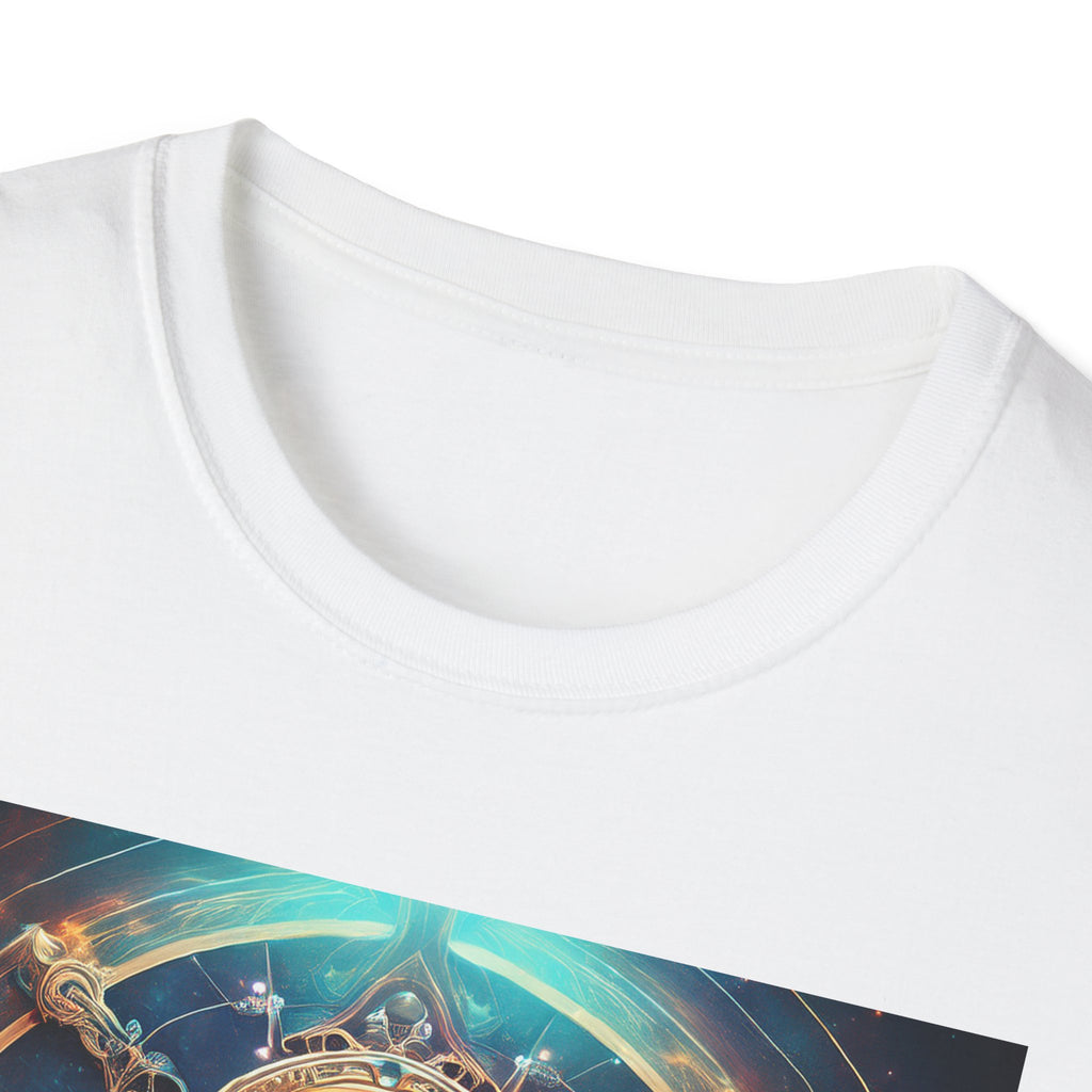 Mystic Golden Key T-Shirt — Fantasy Steampunk Key Art Tee