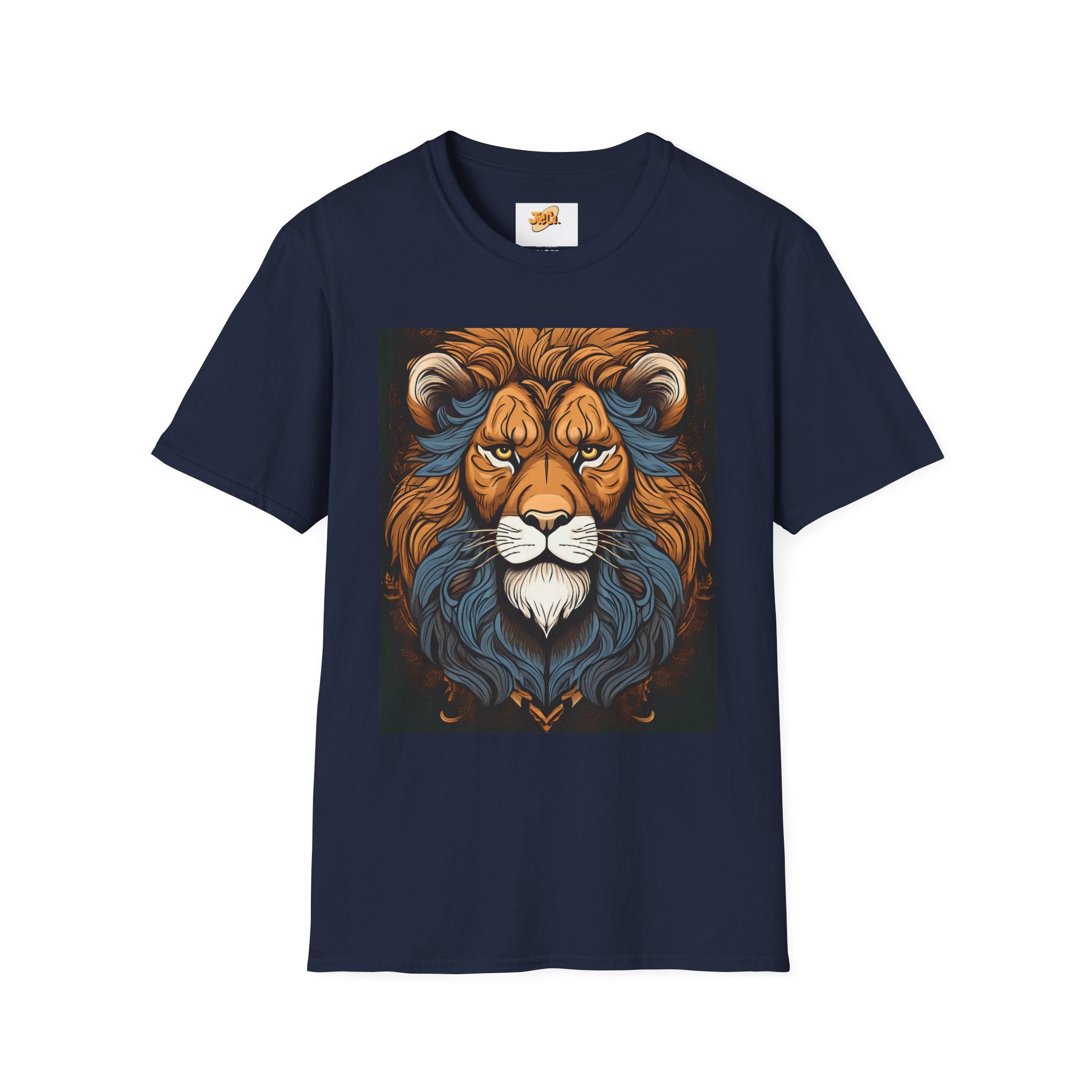 Majestic Lion Graphic T-Shirt — Bold Vintage Mane Artwork