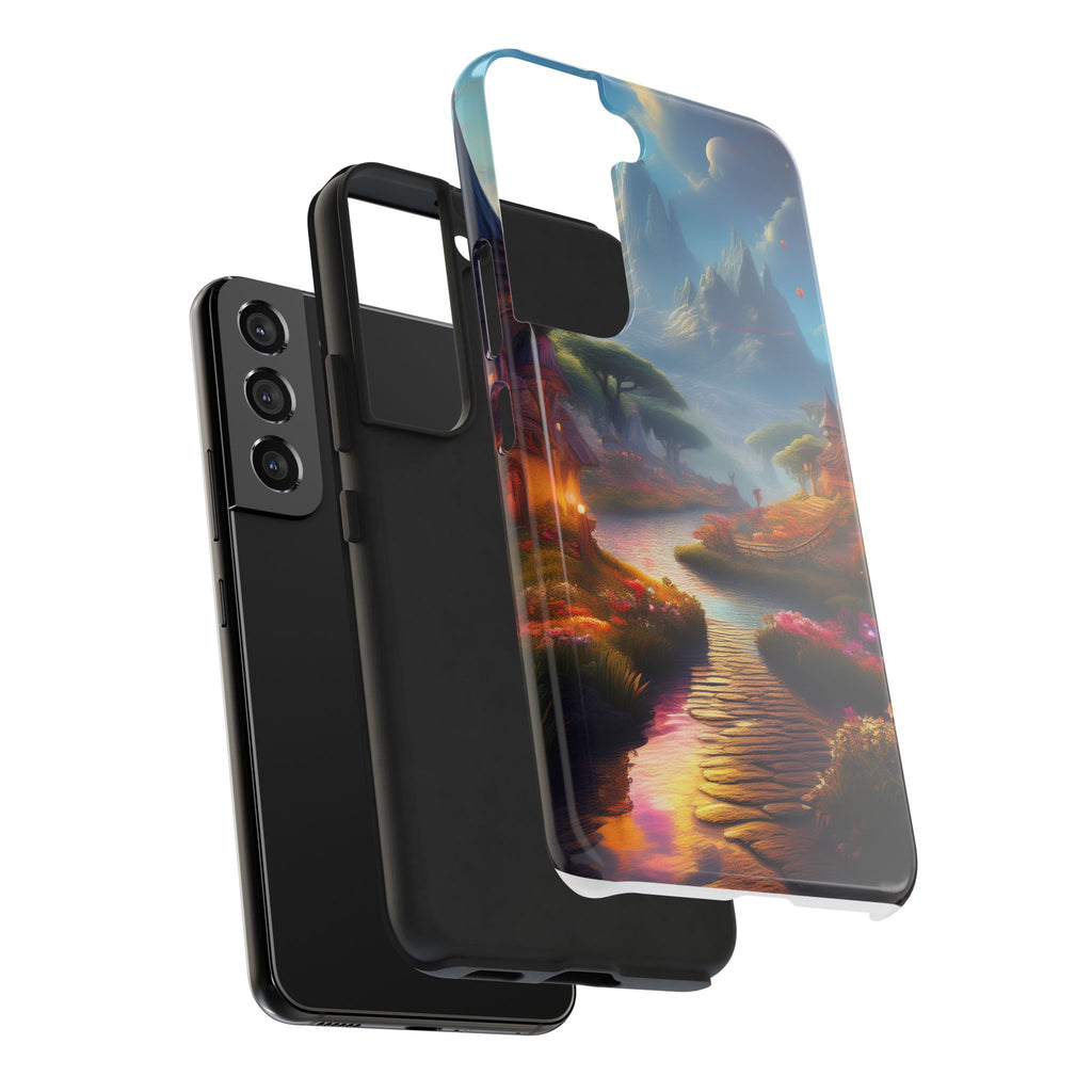 Tough Phone Case — Enchanted Pathway Fantasy Landscape
