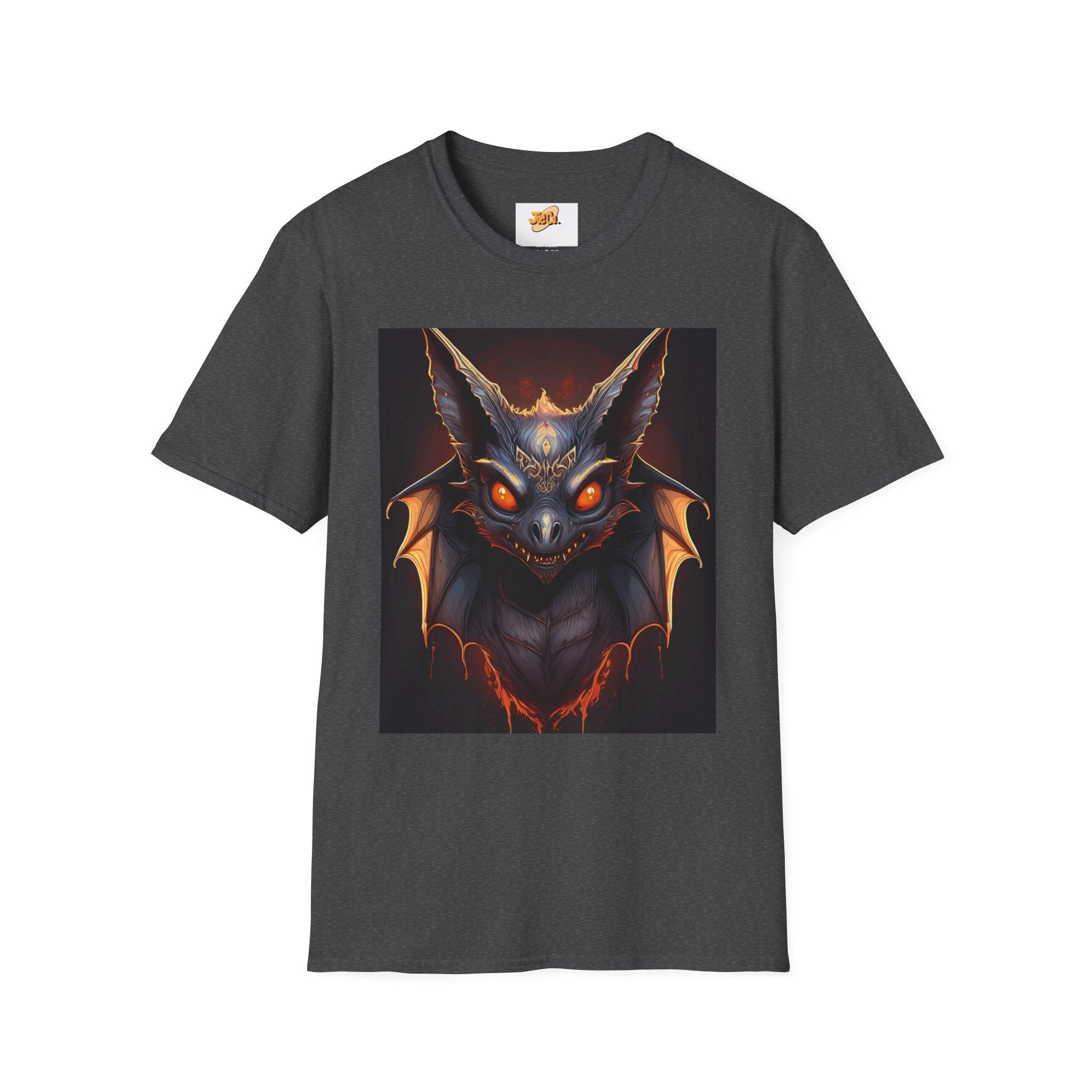 Demonic Bat Illustration T-Shirt