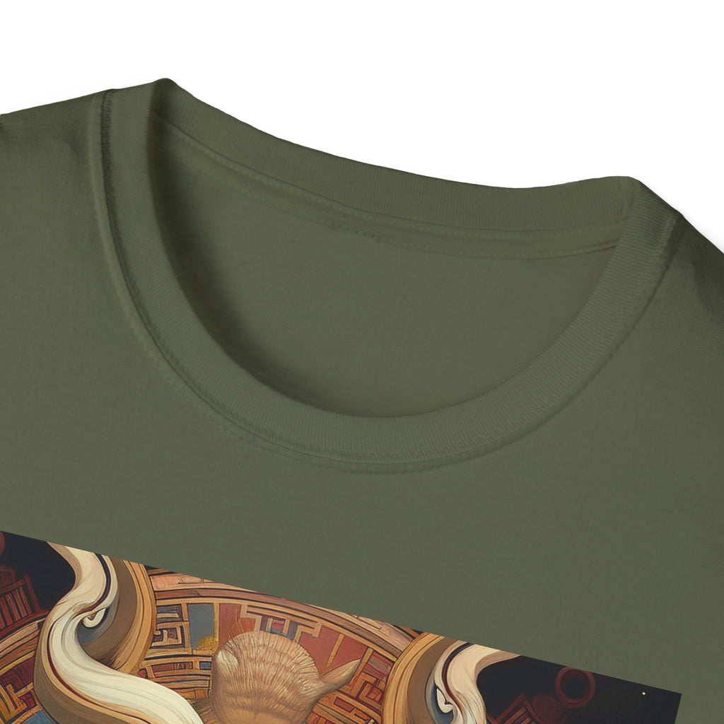 Mythic Beast T-Shirt — Vintage Lion, Ram & Fox Art Tee