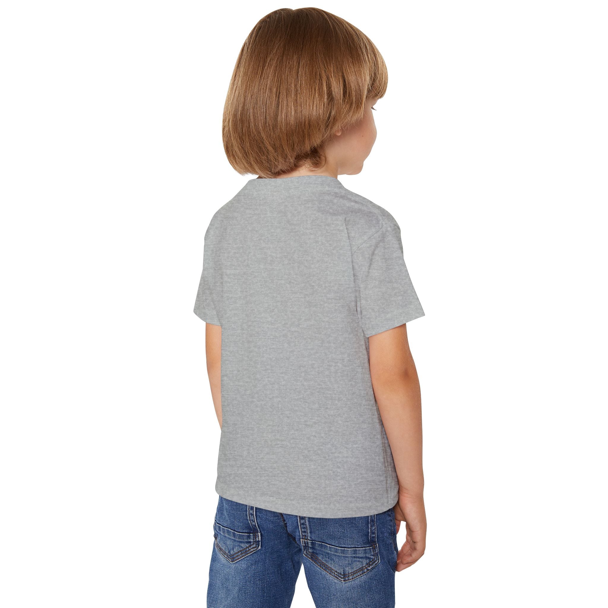 Toddler T-Shirt — Colorful Paw Prints at Sunset