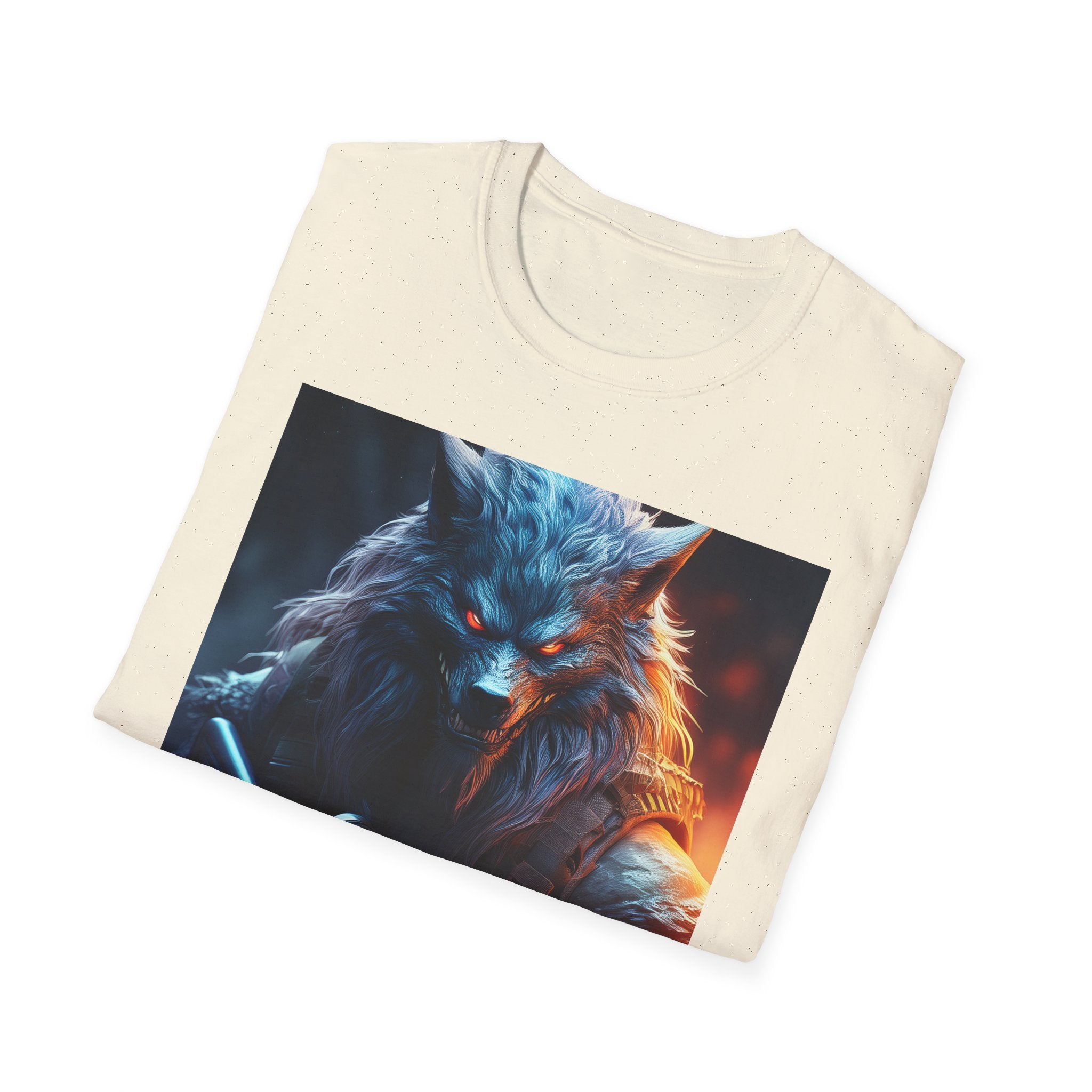 Wolf Sniper T-Shirt — Tactical Werewolf Gaming Tee