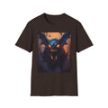 Halloween Demon Bat T-Shirt — Spooky Glowing Monster Tee