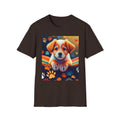 Puppy Paw Rainbow T-Shirt — Cute Puppy Graphic Tee