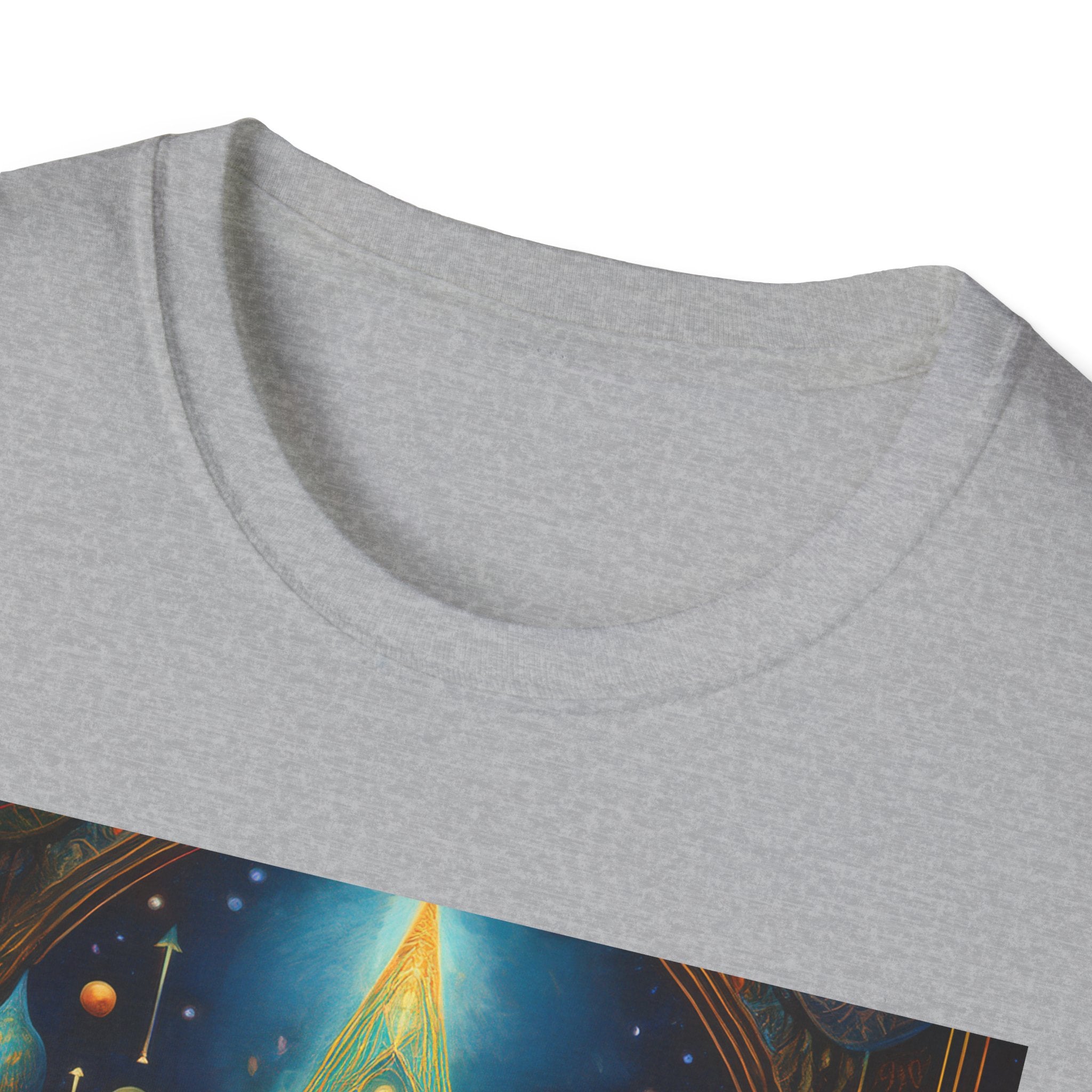 Mystic Sun Pyramid Graphic T-Shirt
