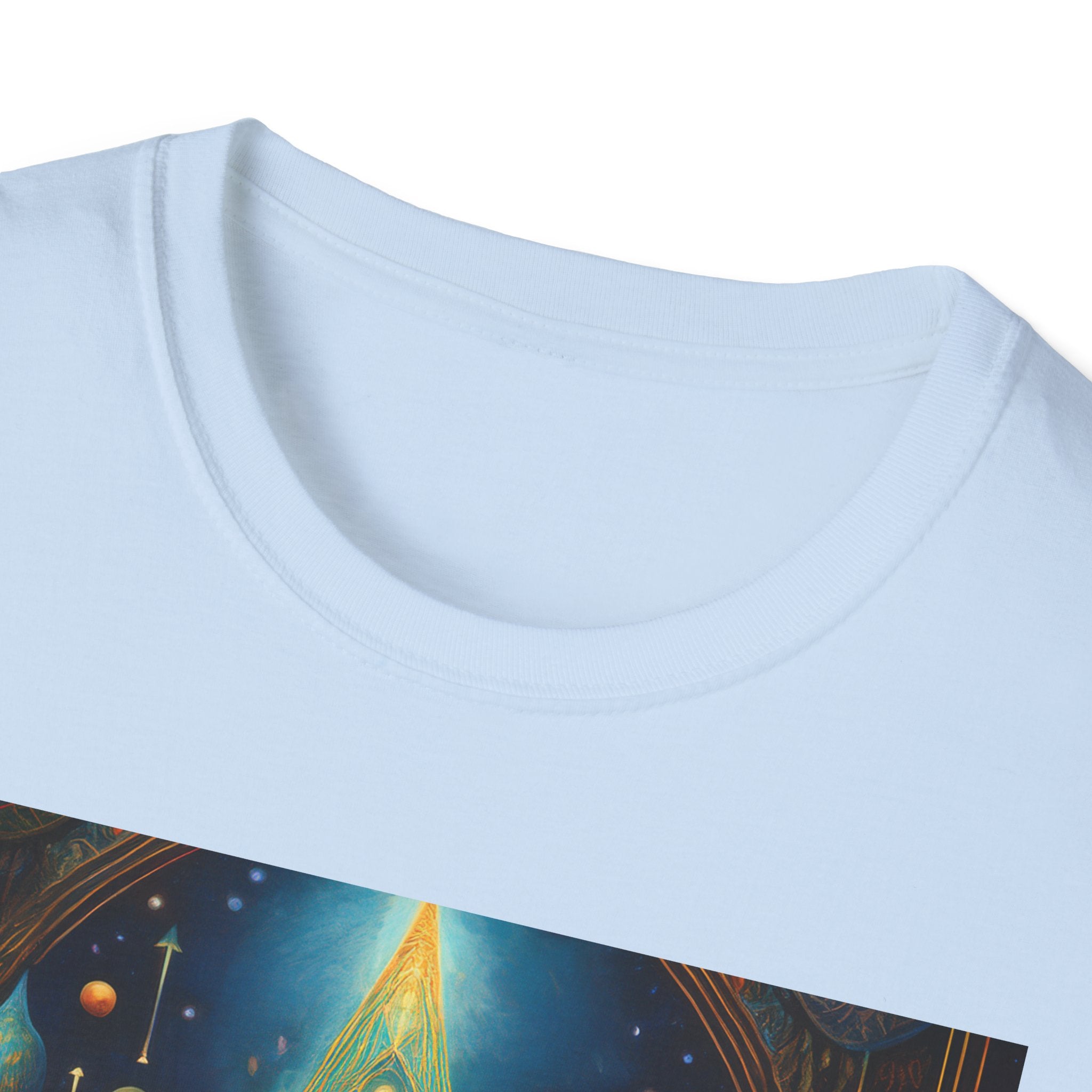 Mystic Sun Pyramid Graphic T-Shirt