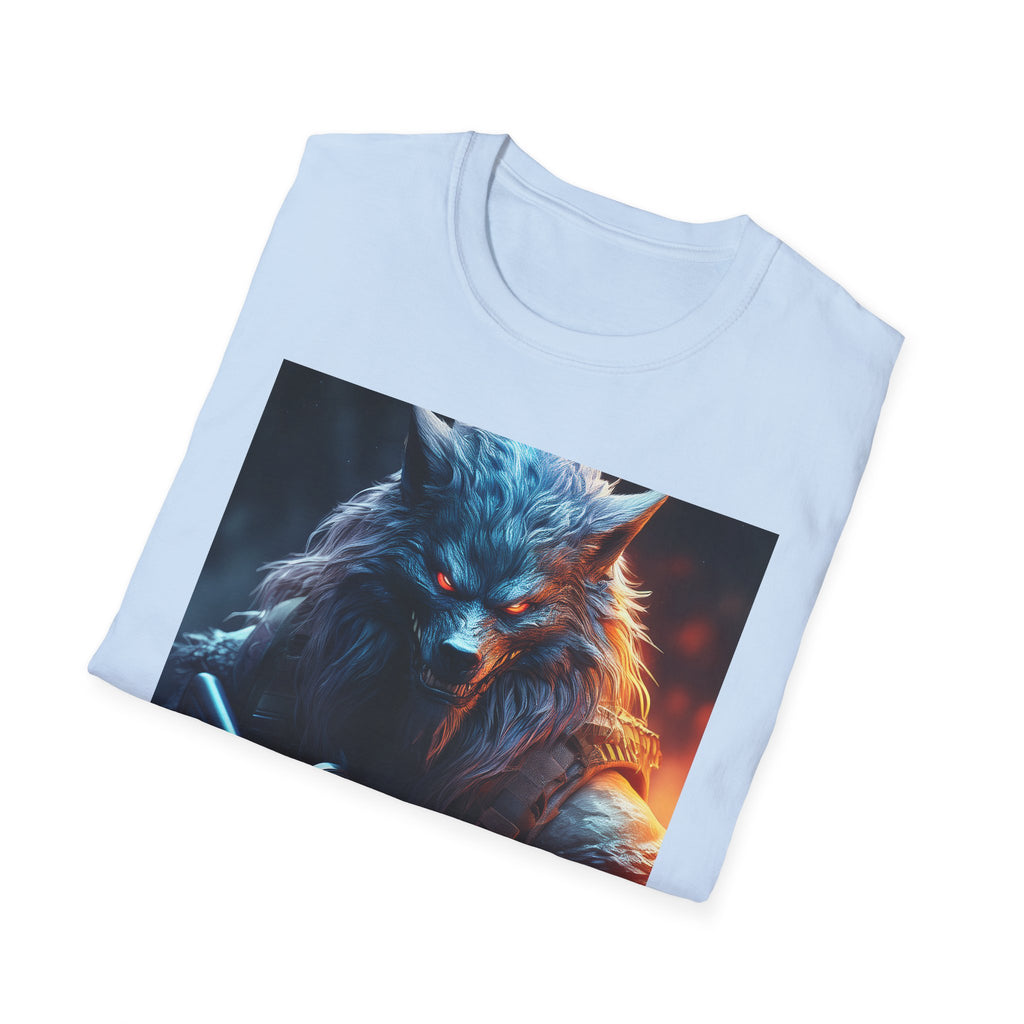 Wolf Sniper T-Shirt — Tactical Werewolf Gaming Tee