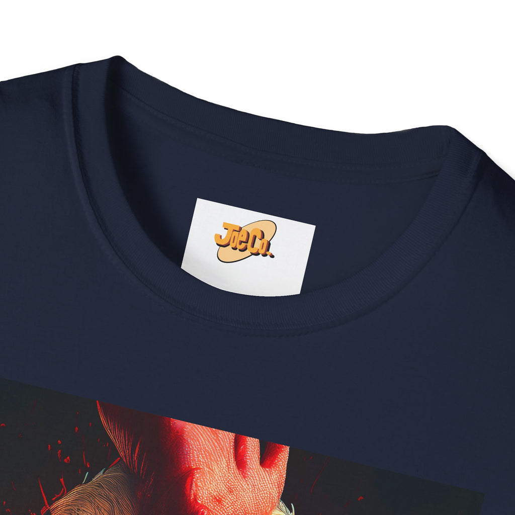 Rooster Portrait T-Shirt – Bold Vintage Farmhouse Rooster Art Tee