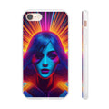 Phone Case — Neon Retro Portrait Mandala
