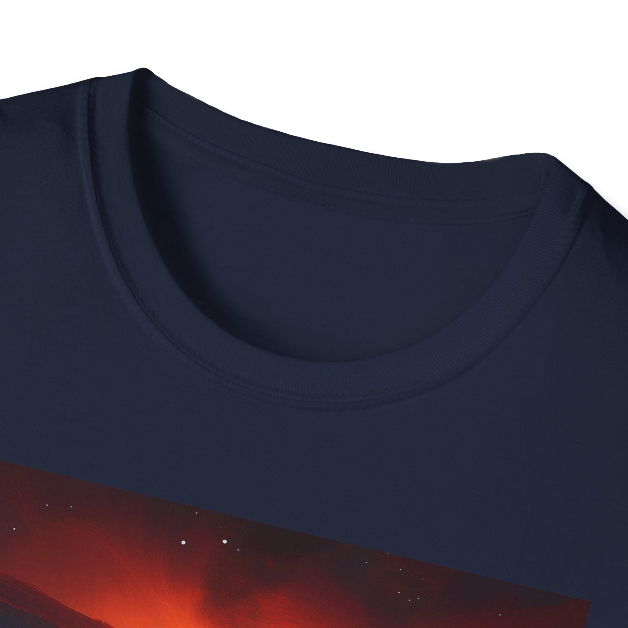 Red Moon Landscape T‑Shirt