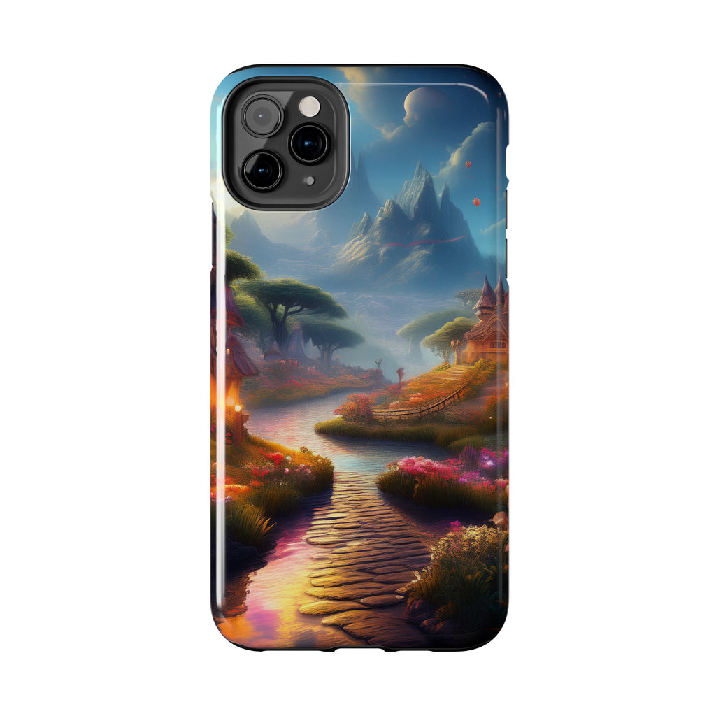 Tough Phone Case — Enchanted Pathway Fantasy Landscape