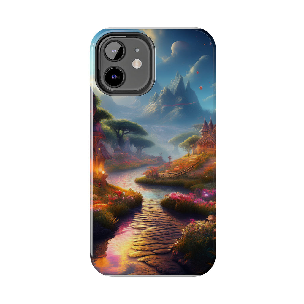 Tough Phone Case — Enchanted Pathway Fantasy Landscape