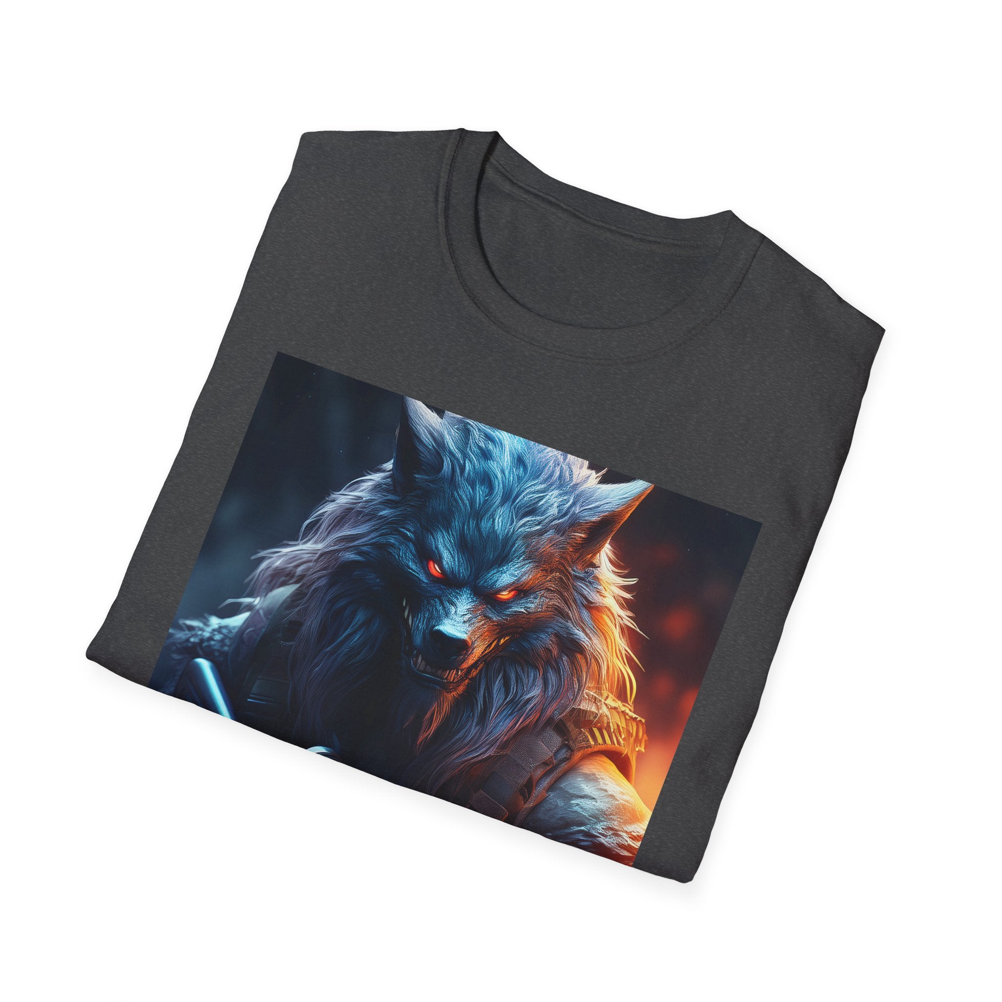 Wolf Sniper T-Shirt — Tactical Werewolf Gaming Tee