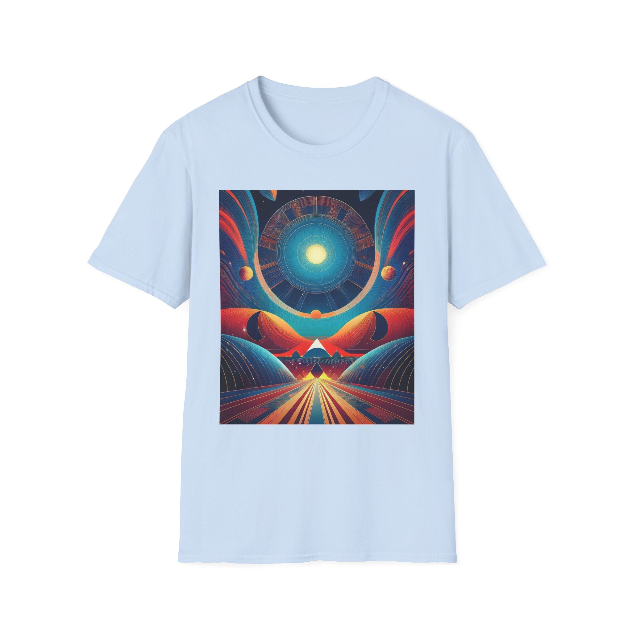 Psychedelic Cosmic Sunset T-Shirt