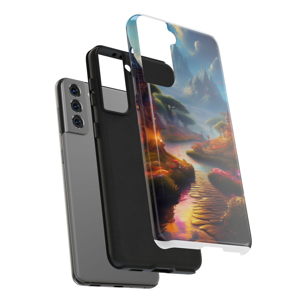 Tough Phone Case — Enchanted Pathway Fantasy Landscape