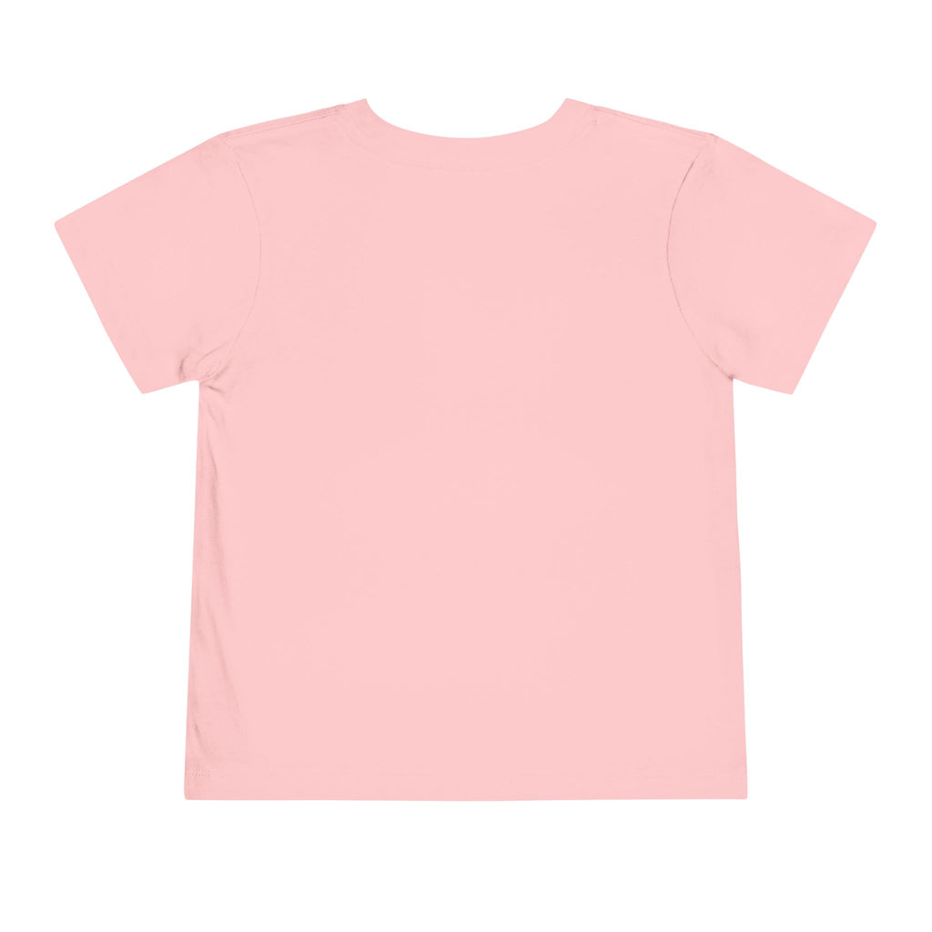 Easter Bunny Toddler Tee — Cute Bunny with Eggs Graphic Shirt