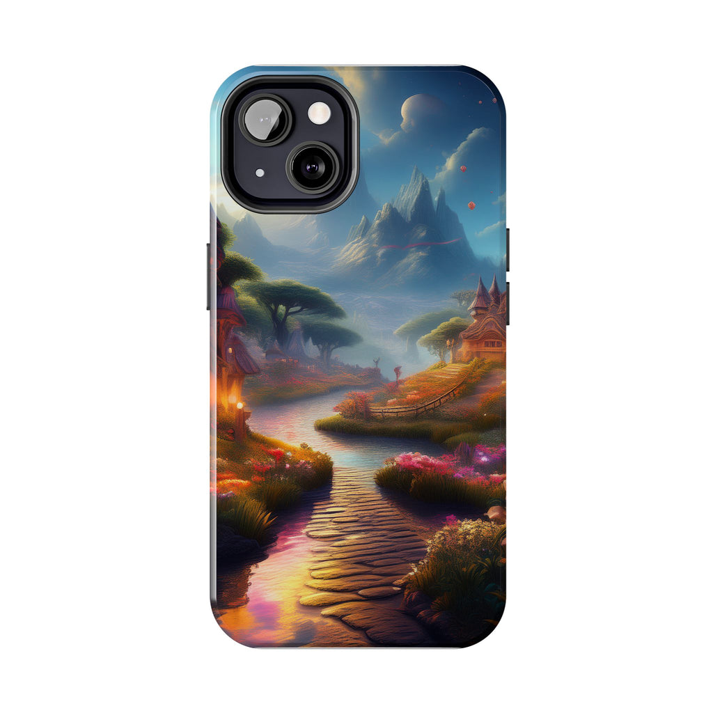 Tough Phone Case — Enchanted Pathway Fantasy Landscape