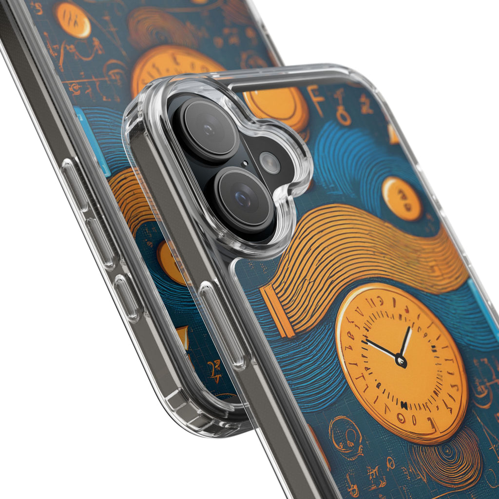 Clear Case — Abstract Clockwork Design Phone Case