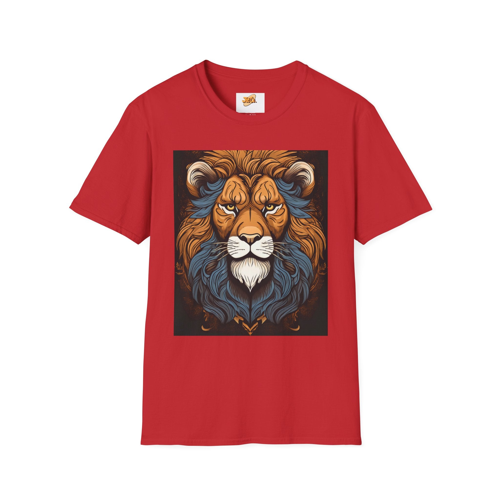 Majestic Lion Graphic T-Shirt — Bold Vintage Mane Artwork