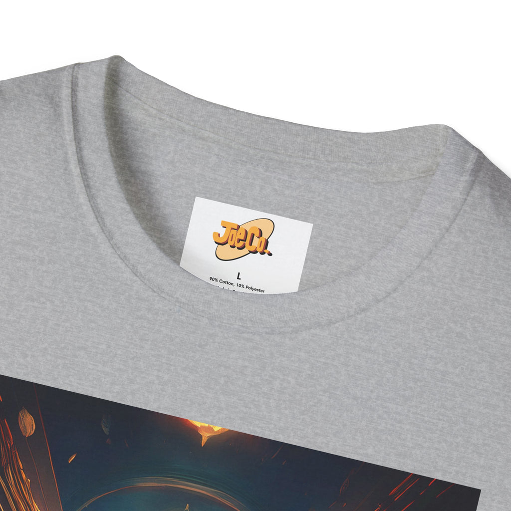 Cyberpunk Alley T-Shirt — Neon Futuristic Street Scene