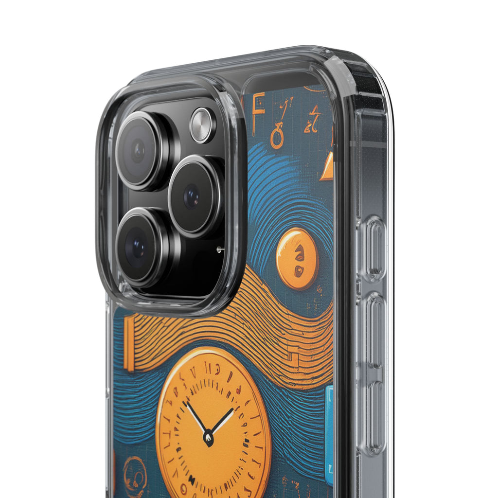 Clear Case — Abstract Clockwork Design Phone Case