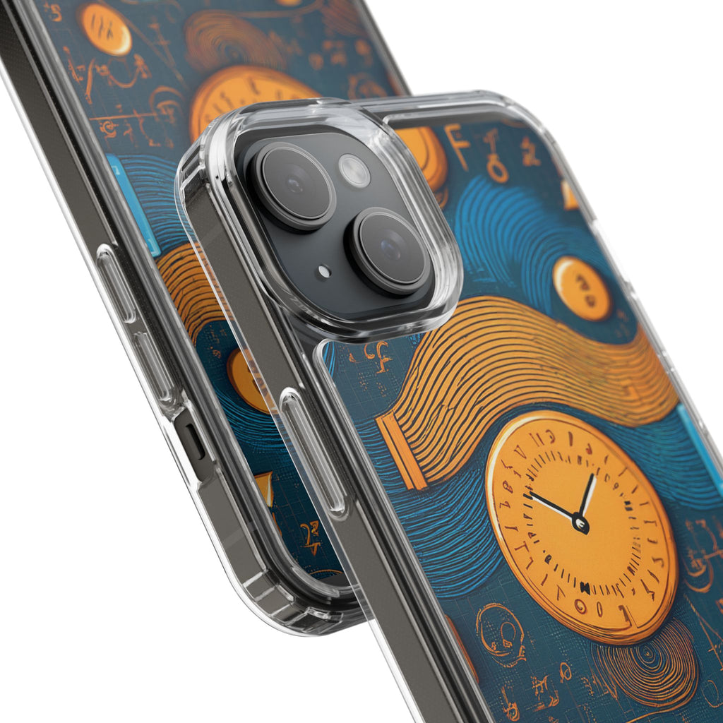 Clear Case — Abstract Clockwork Design Phone Case