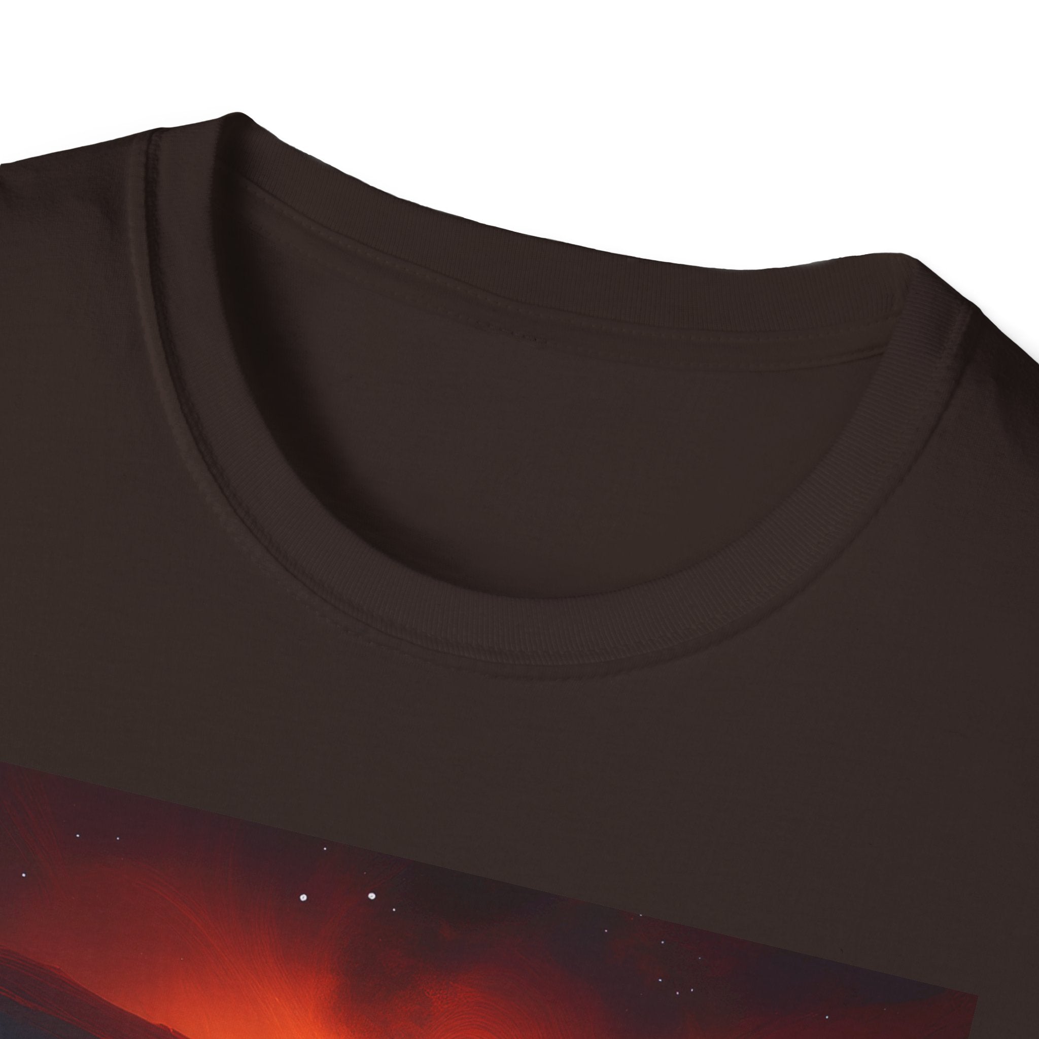 Red Moon Landscape T‑Shirt