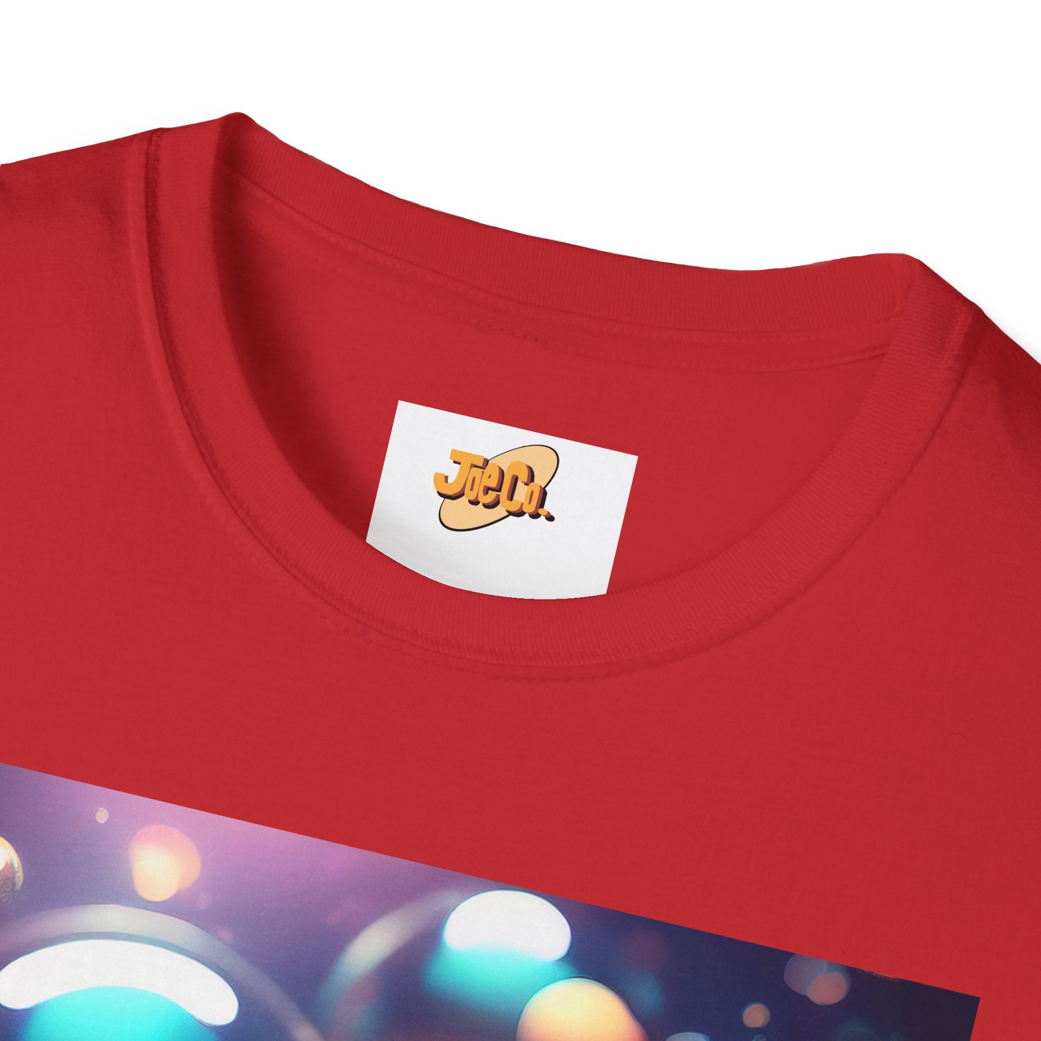 Bubble Galaxy T-Shirt — Colorful 3D Bubble Art Tee