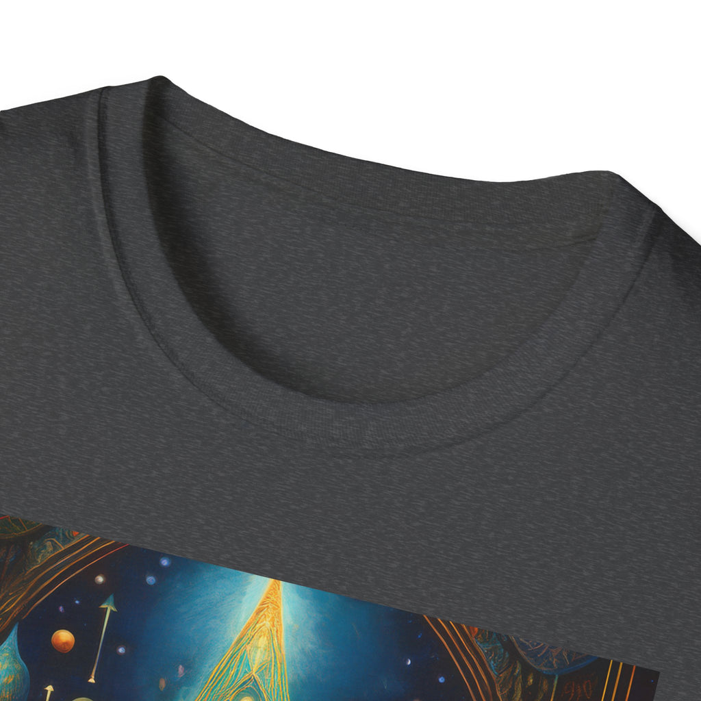 Mystic Sun Pyramid Graphic T-Shirt