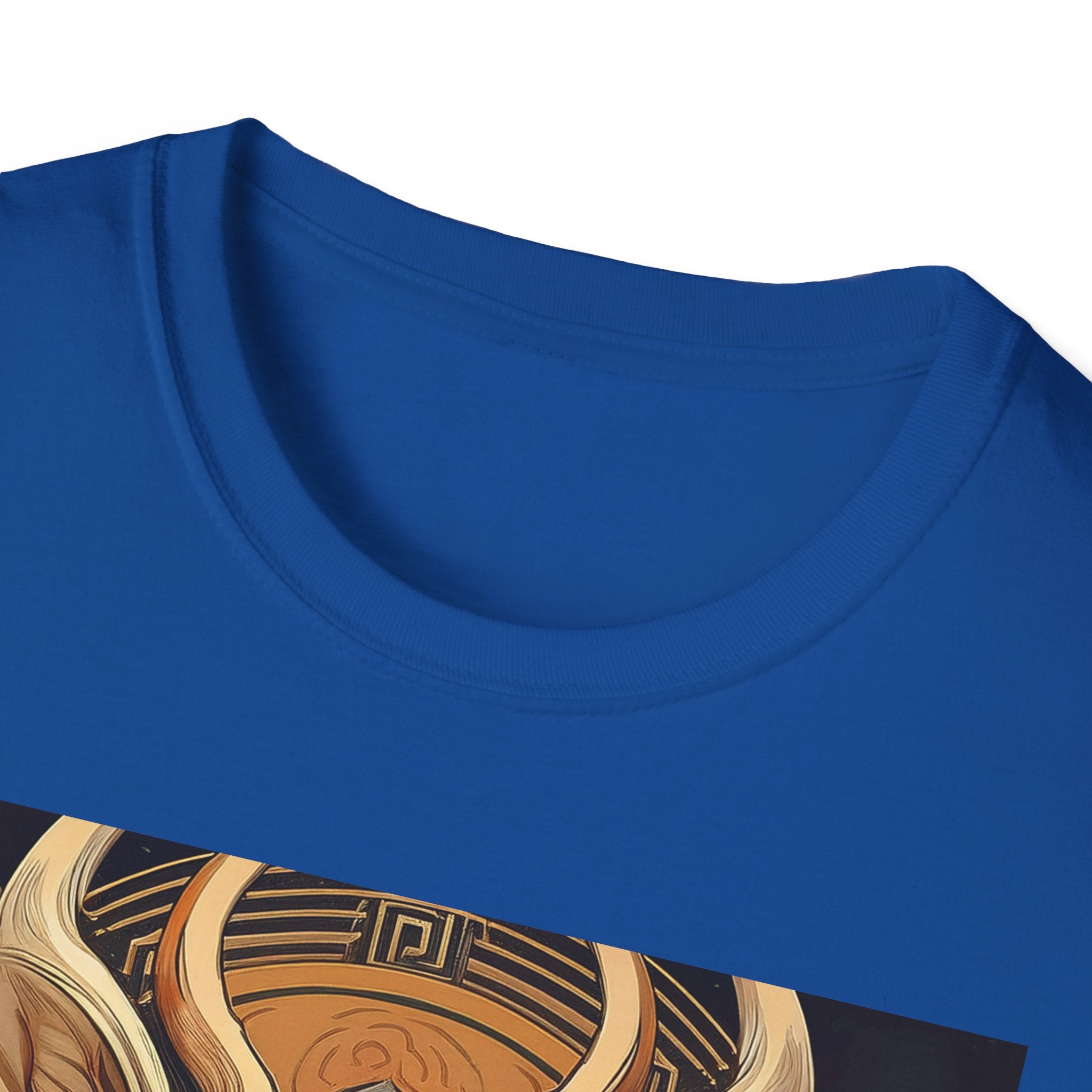 Mythic Ram Graphic T-Shirt — Ornate Zodiac/Leo-Inspired Art