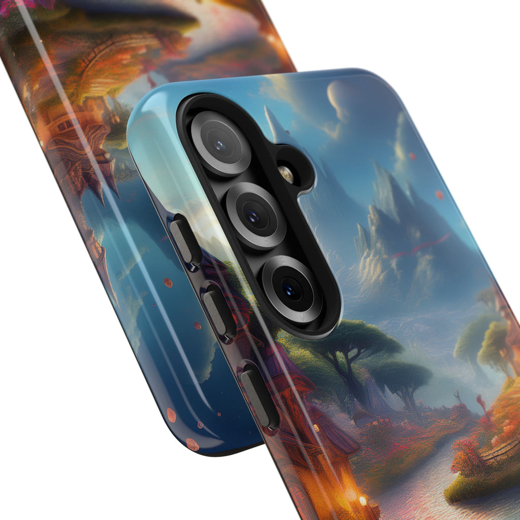 Tough Phone Case — Enchanted Pathway Fantasy Landscape