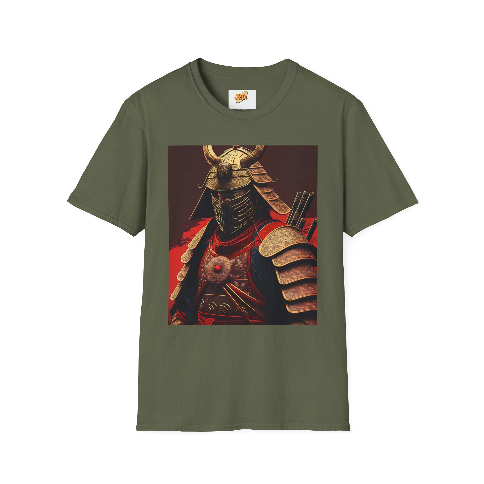 Samurai Warrior T-Shirt — Vintage Armored Ronin Graphic Tee