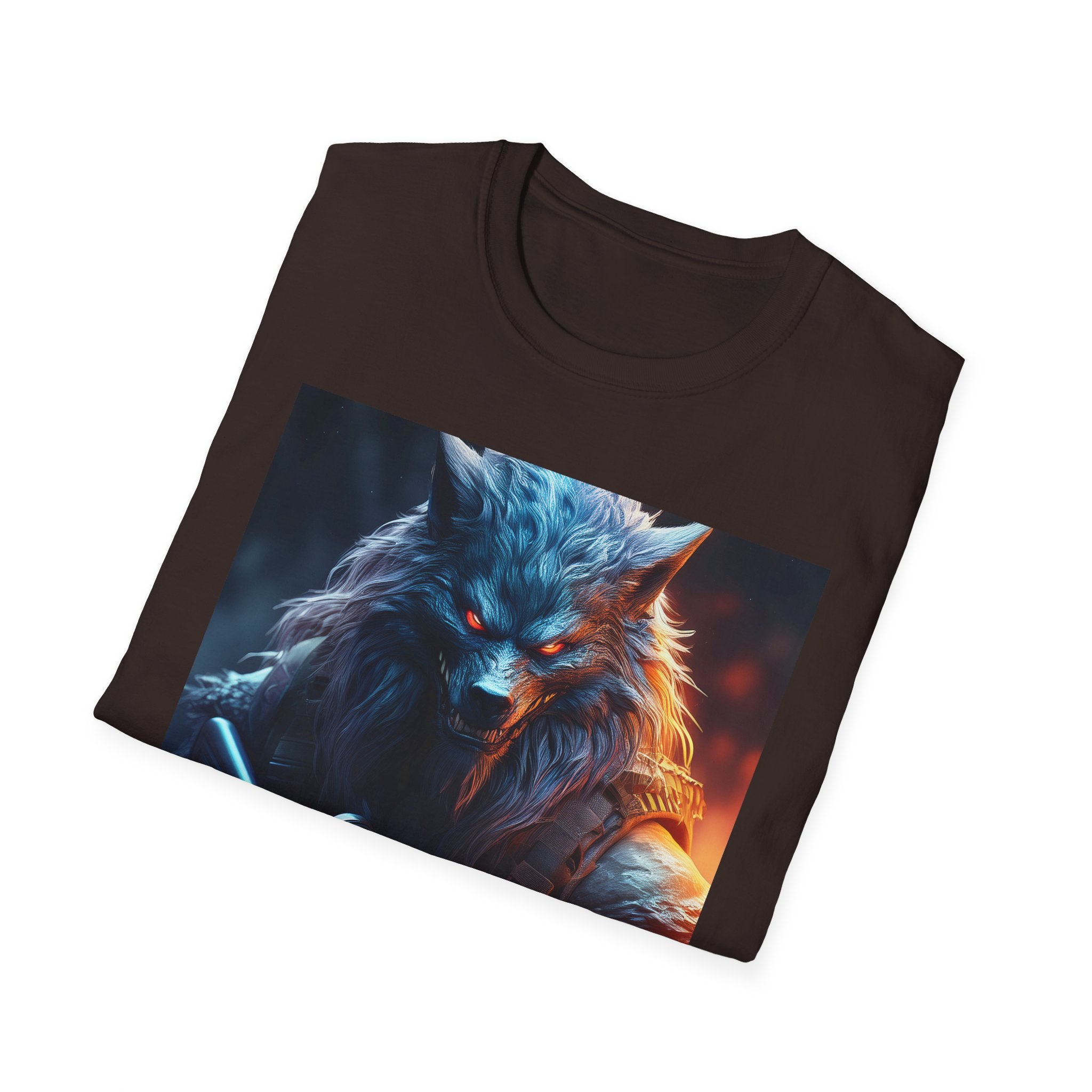 Wolf Sniper T-Shirt — Tactical Werewolf Gaming Tee