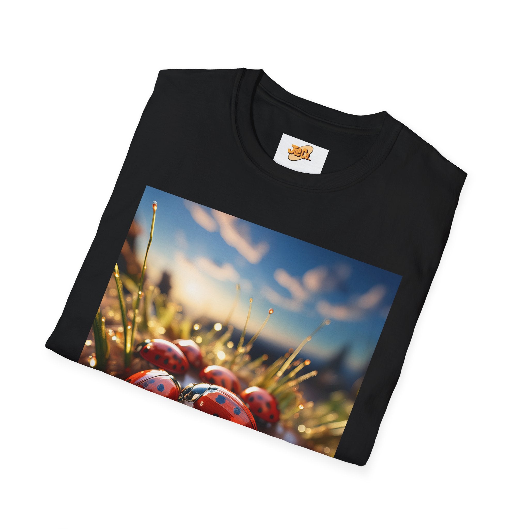 Ladybug Photo T-Shirt — Charming Nature Graphic Tee