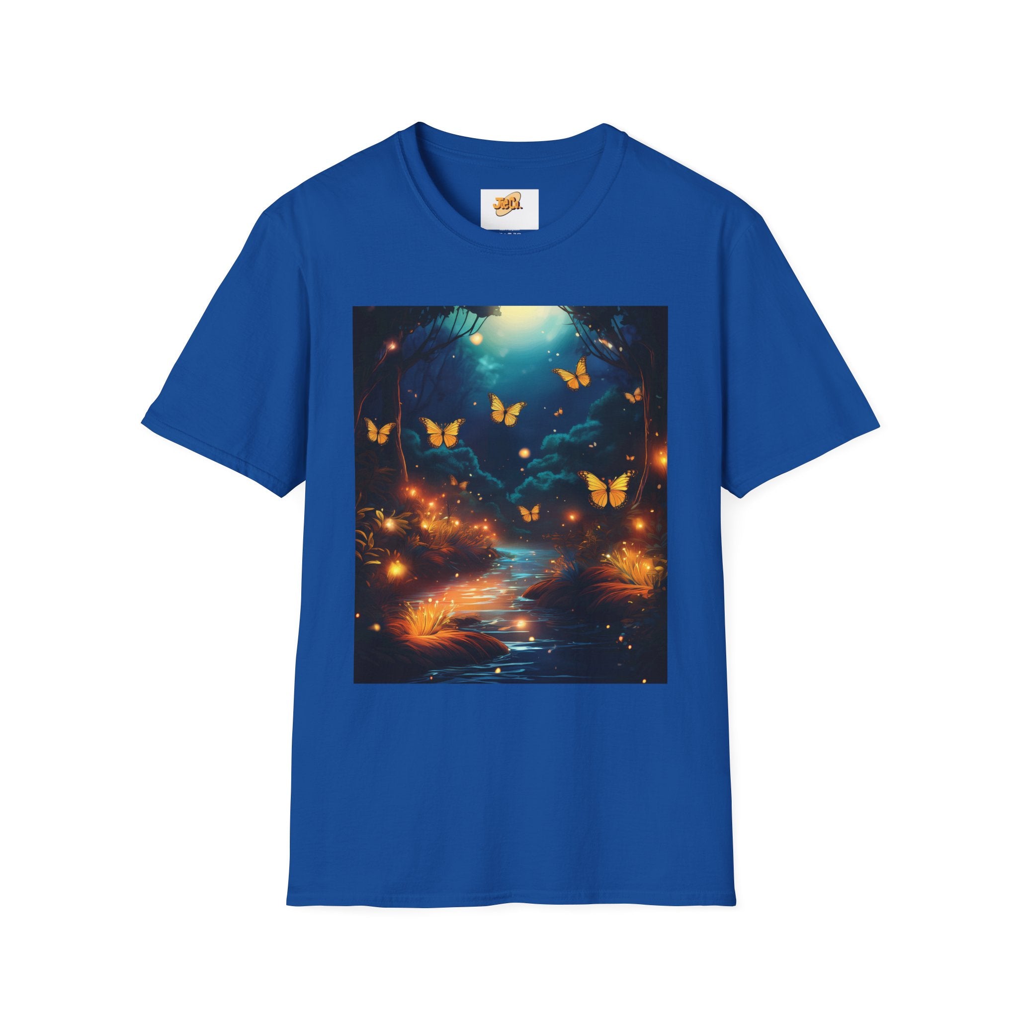 Butterfly Night T-Shirt — Enchanted Forest Glow Tee