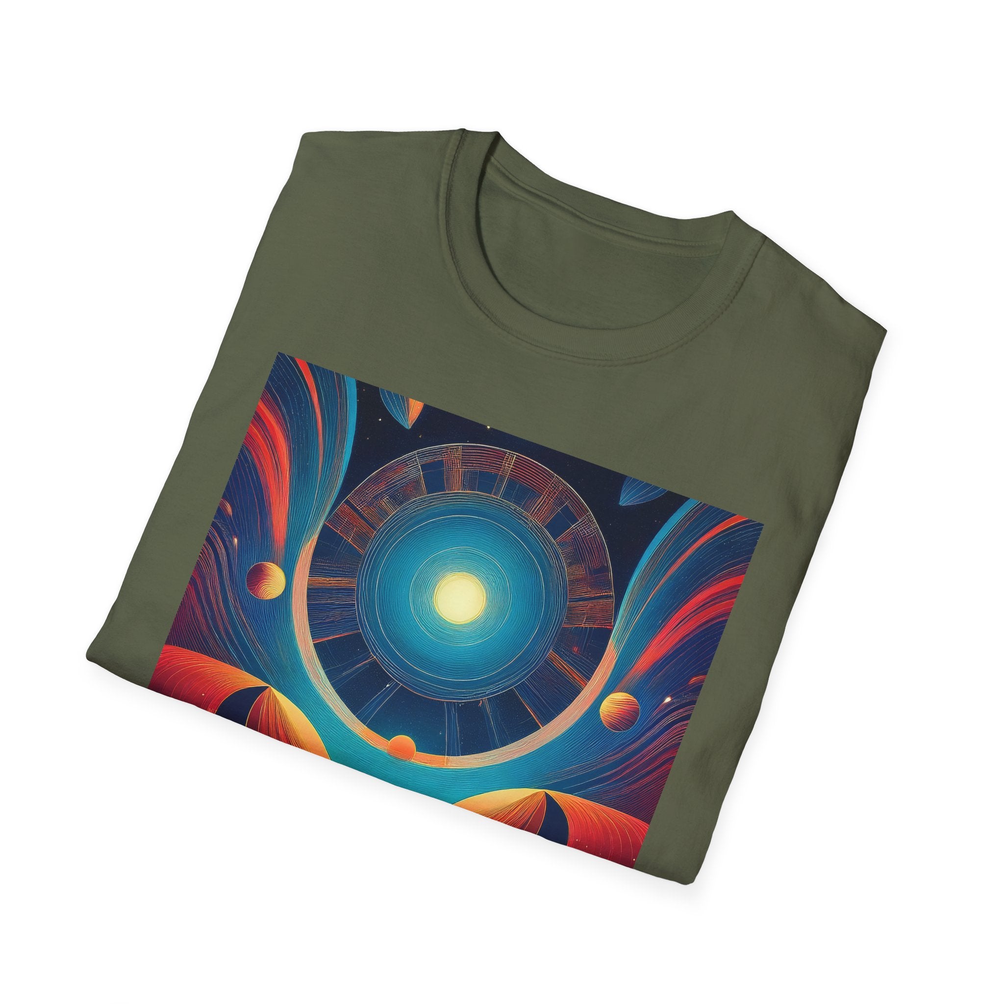 Psychedelic Cosmic Sunset T-Shirt
