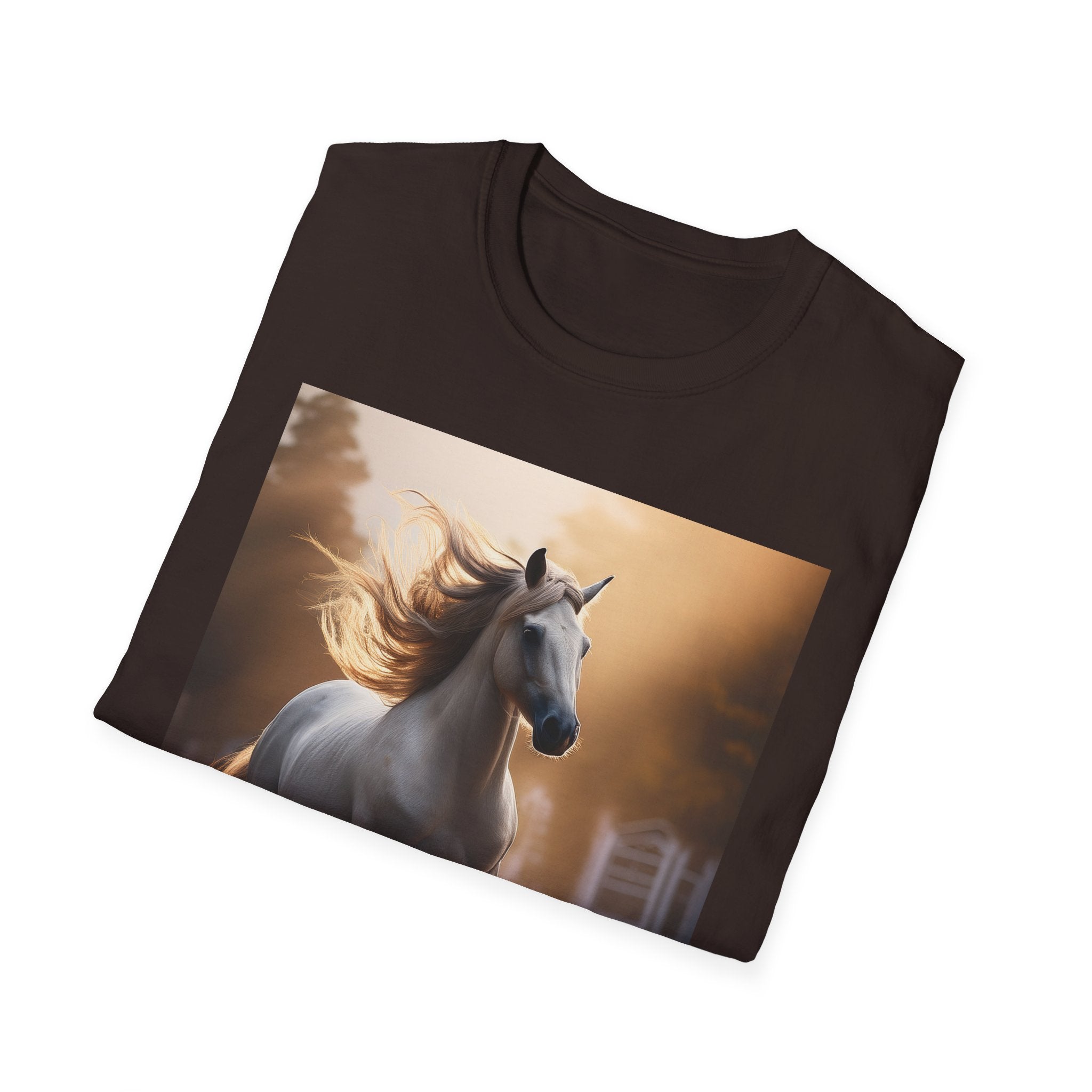 Sunlit Stallion Graphic T-Shirt